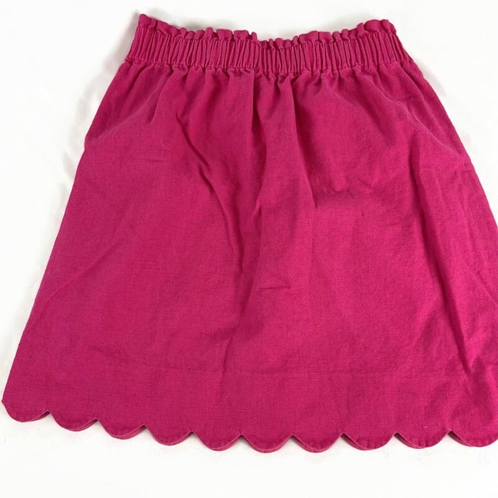 Affordable J. Crew Womens Skirt Mini Hot Pink Linen Blend Size 00 h40GAGJK7 best sale