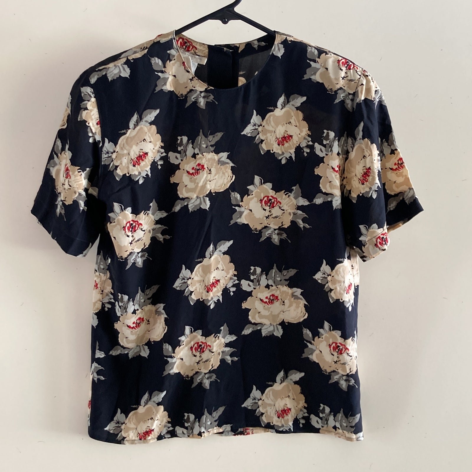 cheapest place to buy  Floral Short Sleeve Blouse by Jo