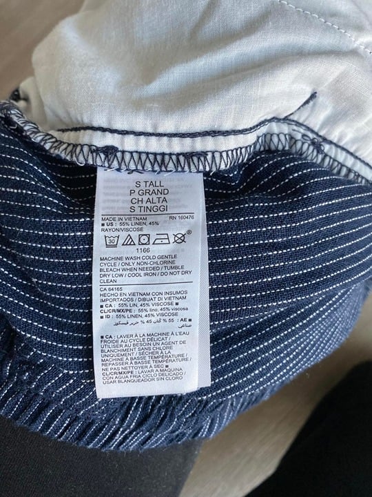 high discount Old Navy Women´s Linen Cargo Pull On Pants Sz S Tall Navy Striped Drawstring h8HueQRXx all for you