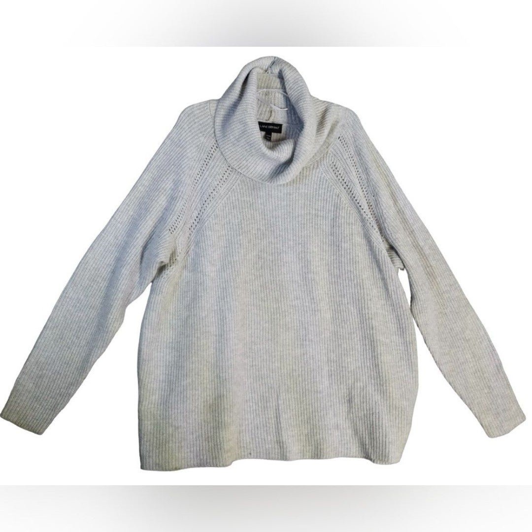 Beautiful Lane Bryant Plus Size Light Gray Women´s Cowl Neck Sweater Size 26/28 ilCMl05kp outlet online shop