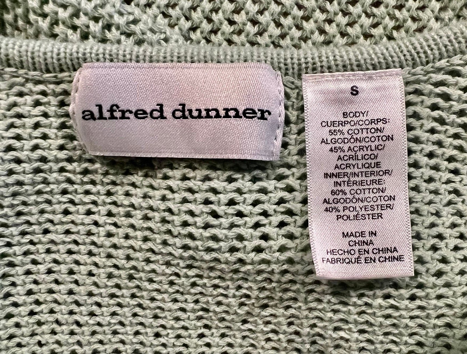 large discount Women’s Accent Sweater By Alfred Dunner. Size S JoybQLZgq for sale