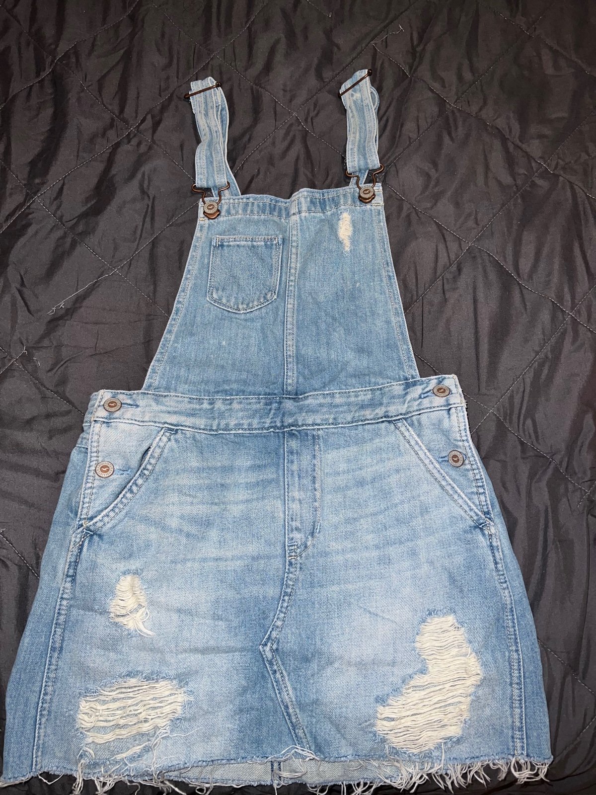 cheapest place to buy  Hollister Overalls skirt KokP655