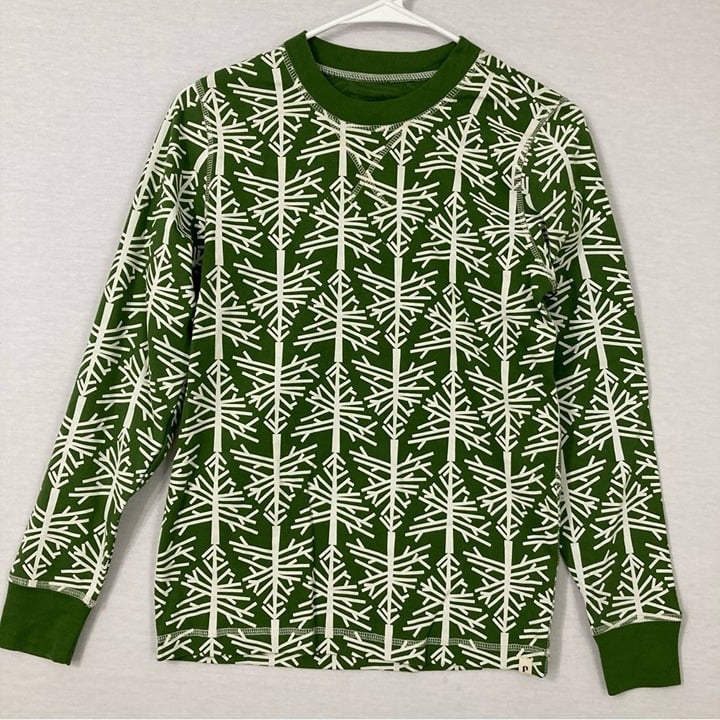 where to buy  Pact Green White Novelty Print Round Neck