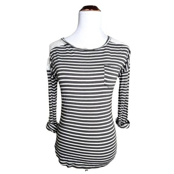 the Lowest price Paper + tee Stripe Roll Sleeve Sheer L