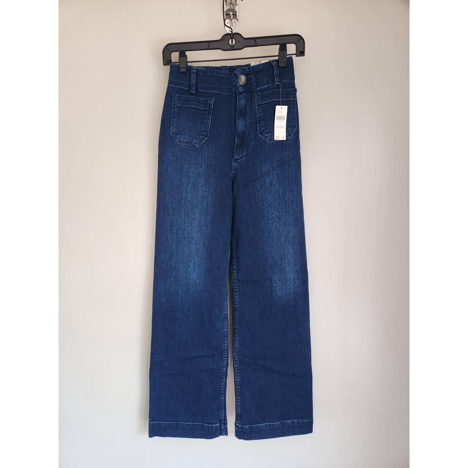 Latest  NWT Anthropologie Pilcro The Skipper Cropped Wide-Leg Jeans Size 25 Tall Denim nHEdlGqo0 Cheap