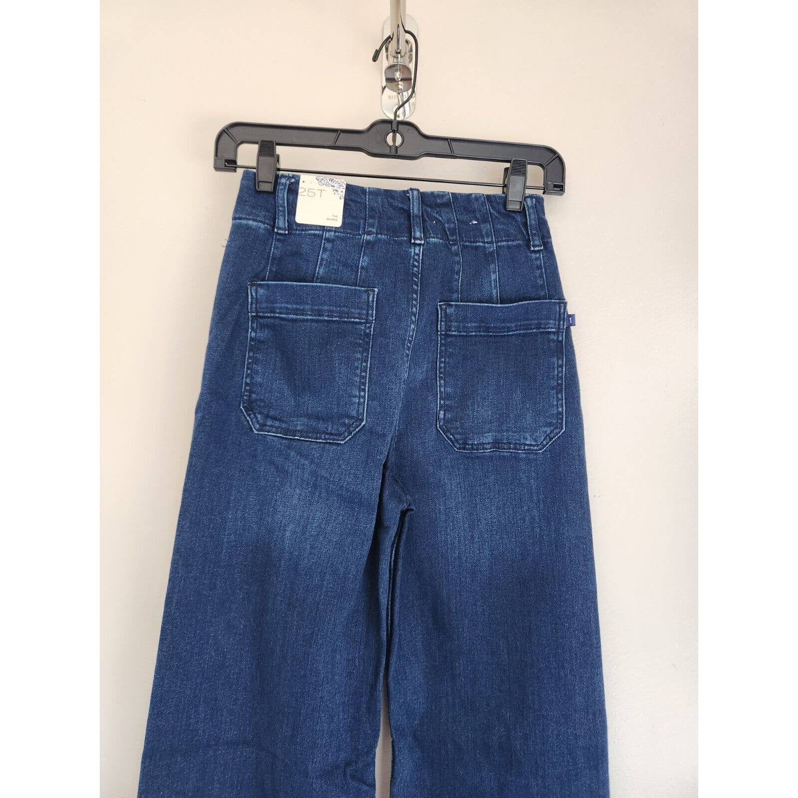 Latest  NWT Anthropologie Pilcro The Skipper Cropped Wide-Leg Jeans Size 25 Tall Denim nHEdlGqo0 Cheap