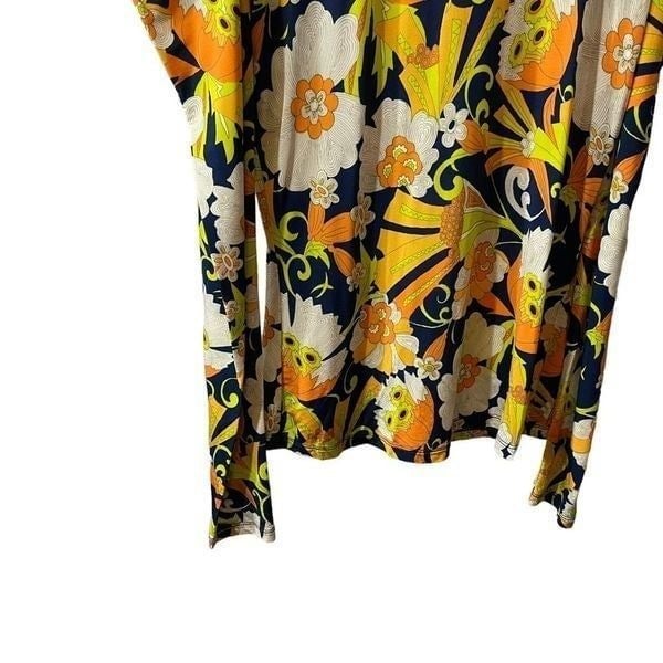 cheapest place to buy  Tanya Taylor Floral Puff Sleeve Retro Style Turtleneck Top Size Small MdA4Z2ub5 Counter Genuine 