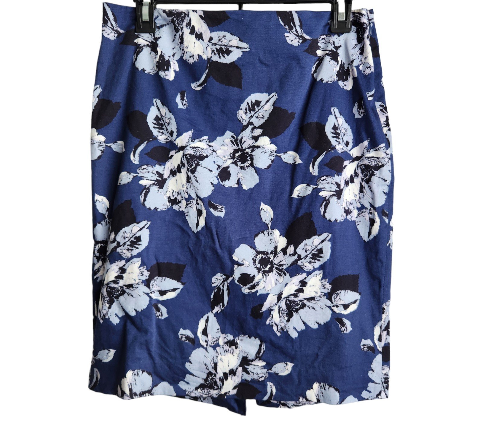 Authentic The Limited Skirt, Size 6, Blue / Floral, Str