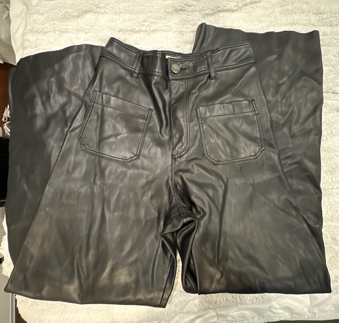 Classic Zara leather pants J6vL7knBT just for you