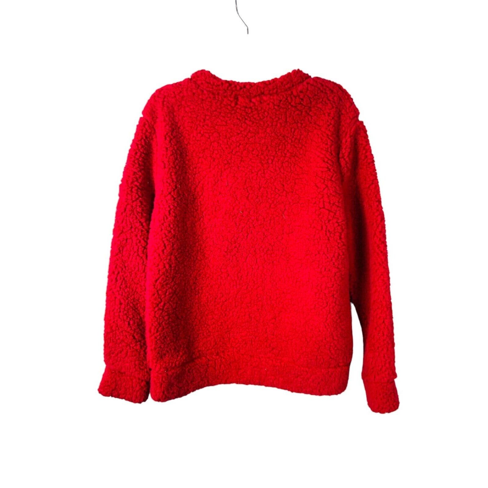 Classic Chance or Fate Womens Pullover Sweater Crew Neck Long Sleeve Red Size Small NWT G39EejYfG US Sale