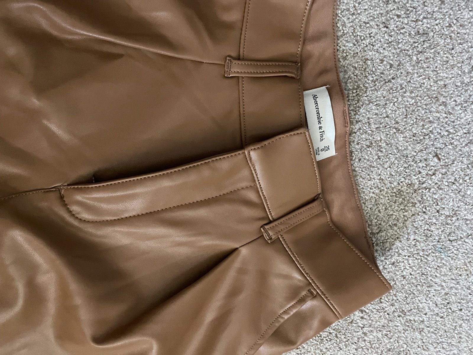 reasonable price Abercrombie leather pants gtGClgaj9 Fa