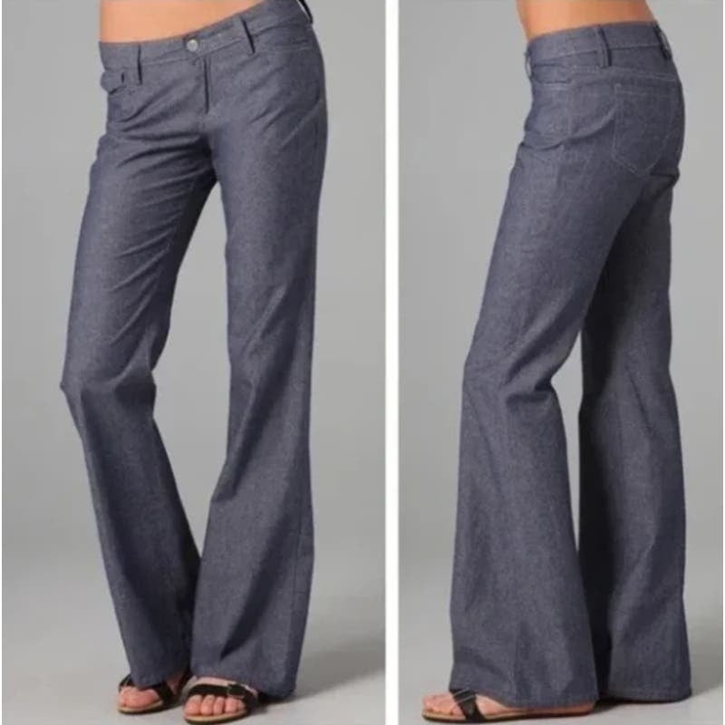 Classic Joe’s Jeans Women´s Grey Chambray Pants KxUrYBbxP US Sale
