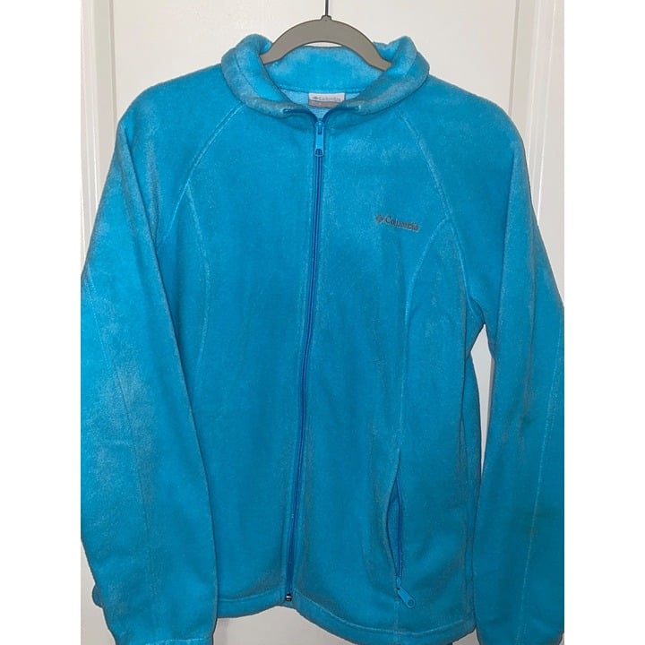 cheapest place to buy  Columbia Womens L Blue Fleece Zi