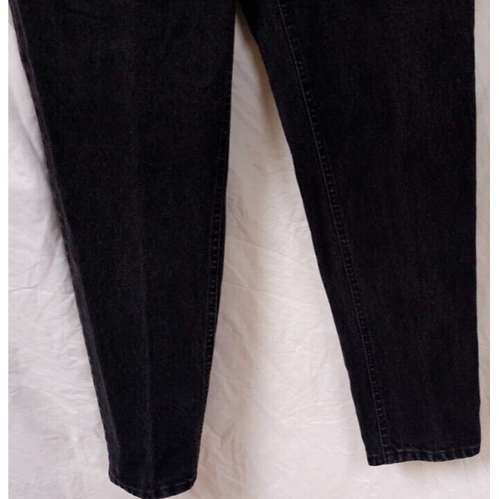 Factory Direct  Moda INTL London Jeans Womens 14 Slim Black Mom High Waist Tapered Jeans 30x32.5 OIYyQZsrP Hot Sale