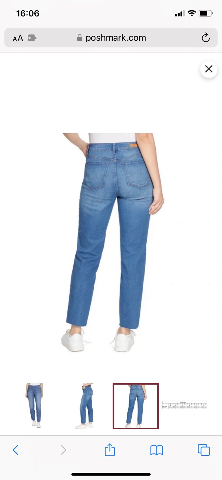 big discount NWT Social Standard by Santuary Viola Slim Straight Raw Hem High Rise Jeans gSPK7MI2J Fashion