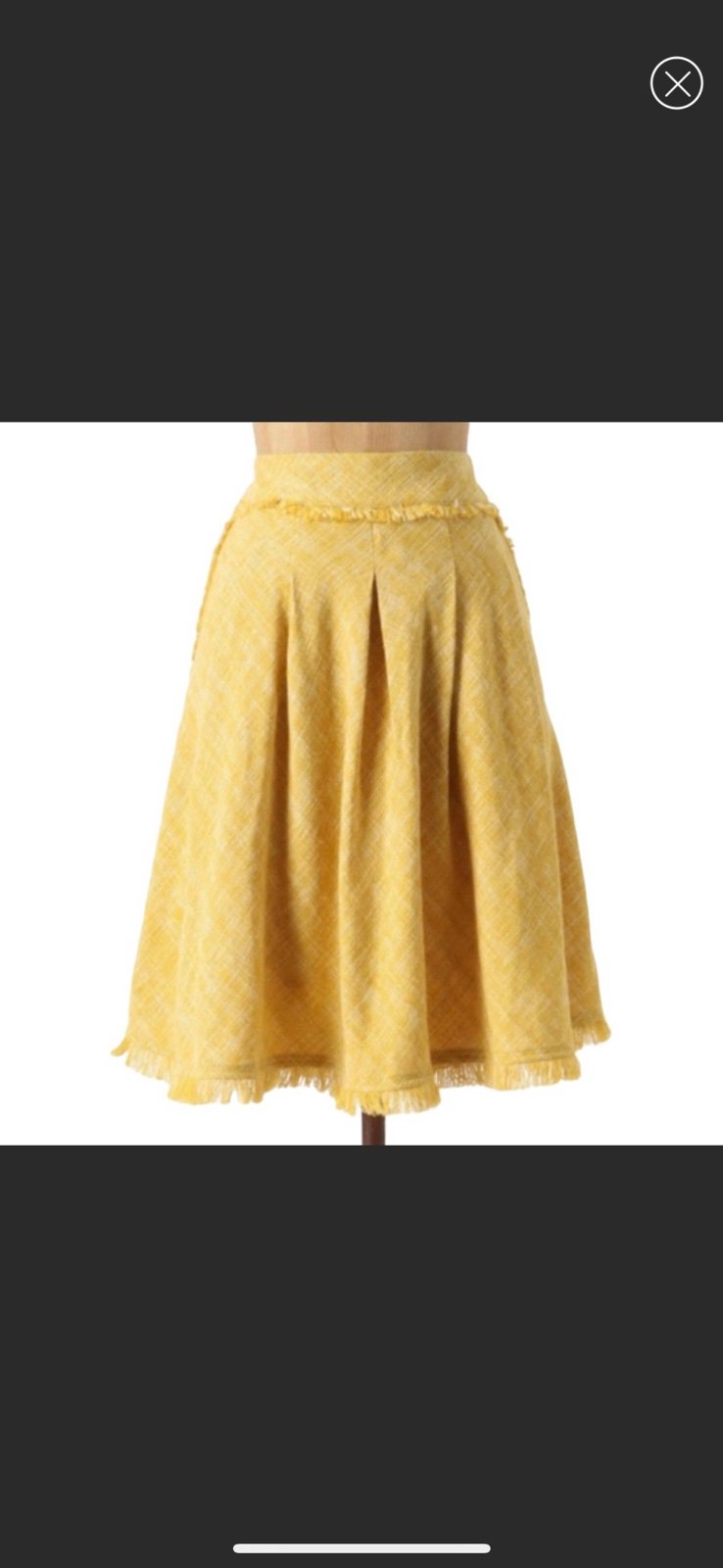 Discounted Anthropologie Maeve Buttercup Fringe Skirt Pockets l5EWqzxTf best sale