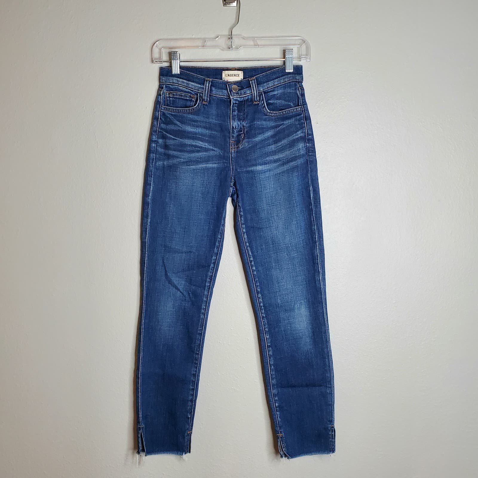 Fashion L´Agence Nicoline Slim High Rise Jeans Dia