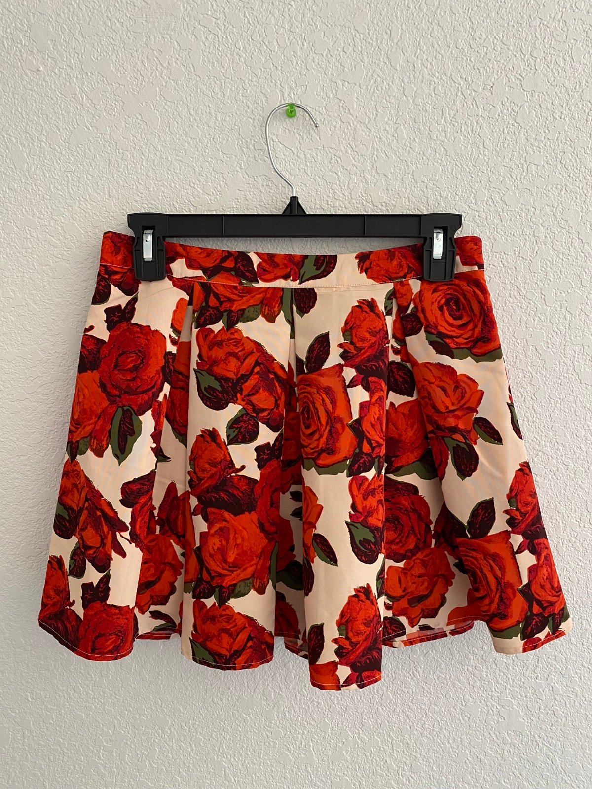 Gorgeous Forever 21 Red Floral Skirt jJG3uAOe3 on sale