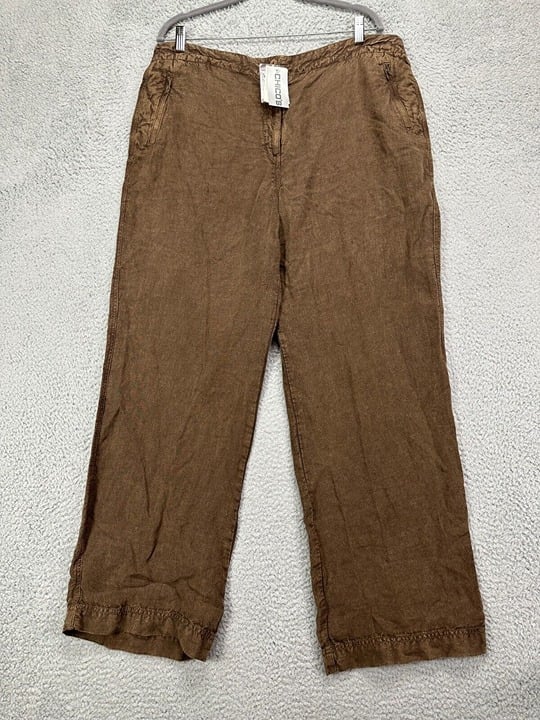 save up to 70% Chico´s Pants Womens 3 Brown Pellic