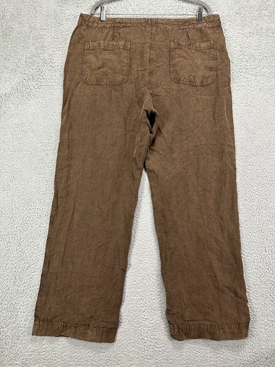 save up to 70% Chico´s Pants Womens 3 Brown Pellicer Pant Linen Wide Leg High-Rise Ladies NEW LohG5E8kd Online Shop