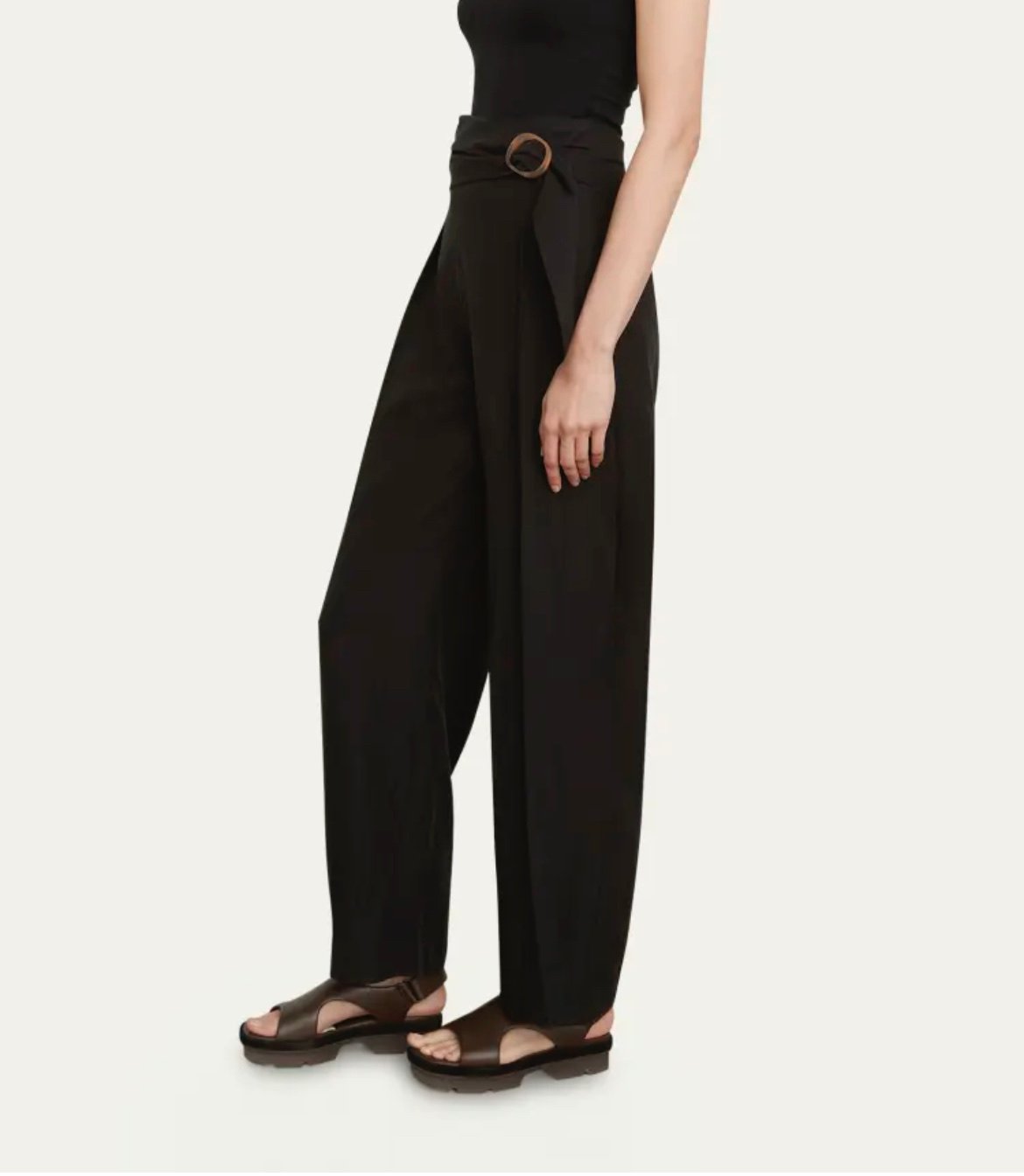 the Lowest price Vince tie front wide leg pants OSJ2fIg