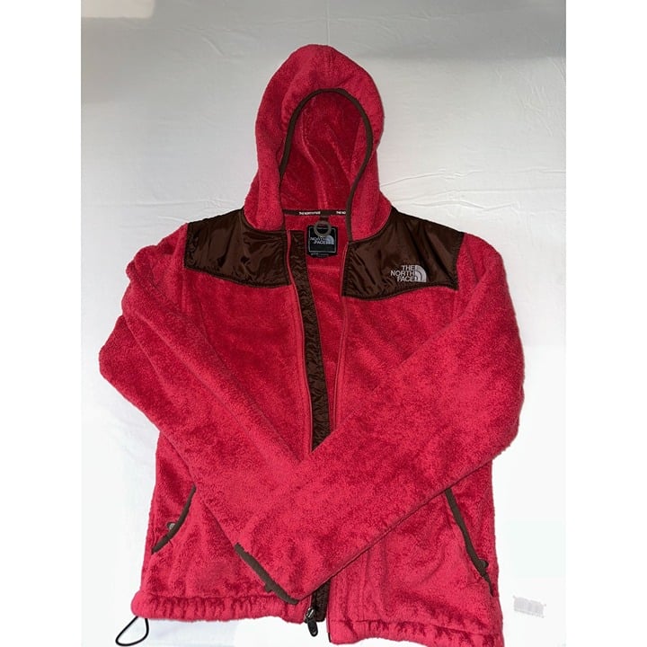 where to buy  The North Face Oso High Loft Pink Red Brown Full Zip Hooded Fleece Jacket Size M fgpdmMC5v Novel 