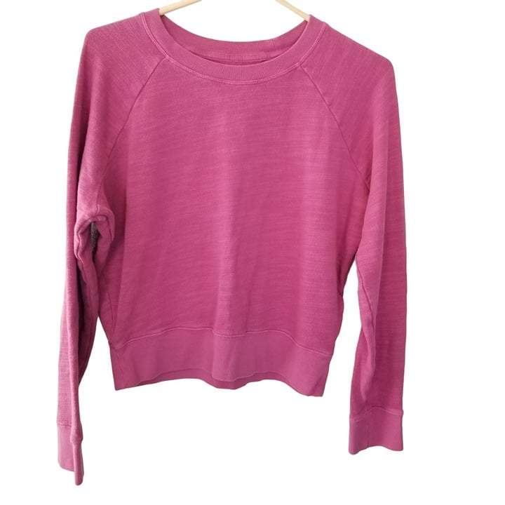 Buy J. Crew Womens XS Pink Vintage Fleece Long Sleeves 