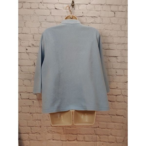 Custom Anthony Richards Women´s Size Medium Light Blue Fleece Jacket fQSHaqpIa Online Shop