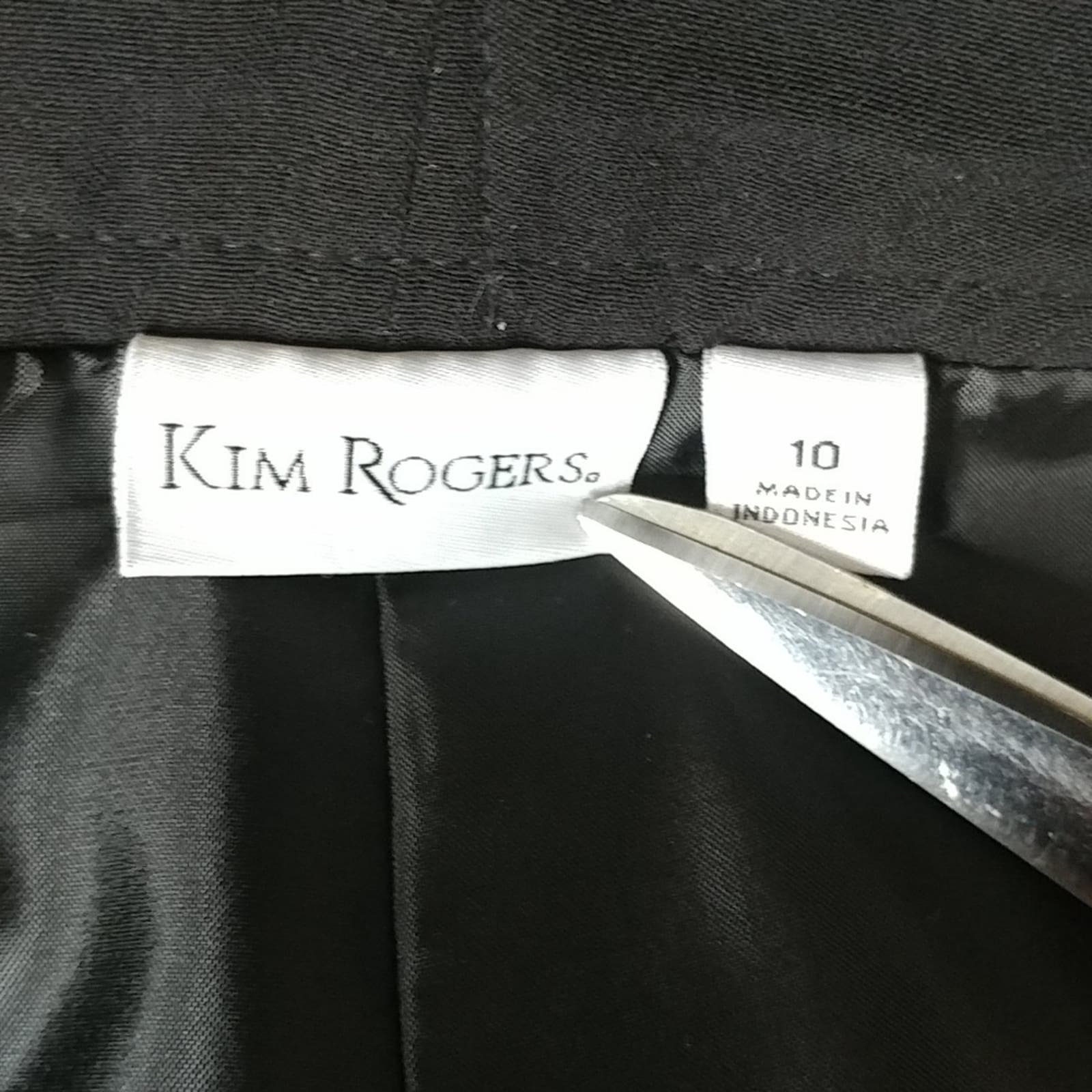 large discount Kim Rogers Skirt Black Size 10 HrnyTk3vU Zero Profit 