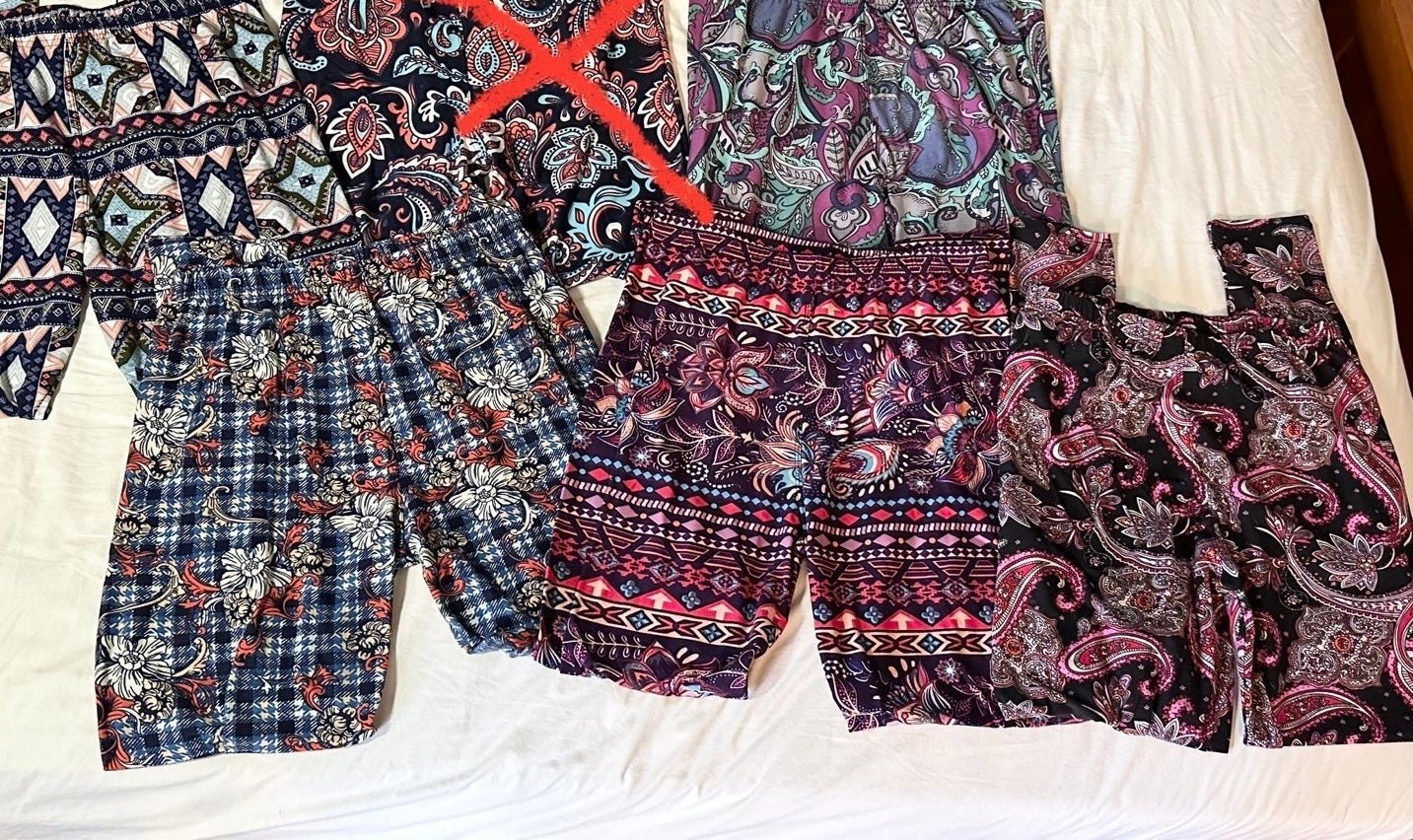 Popular leggings bundle (5) women’s beautiful colors (plus size), 1 pair is off camera jzEj8ZeI8 Discount