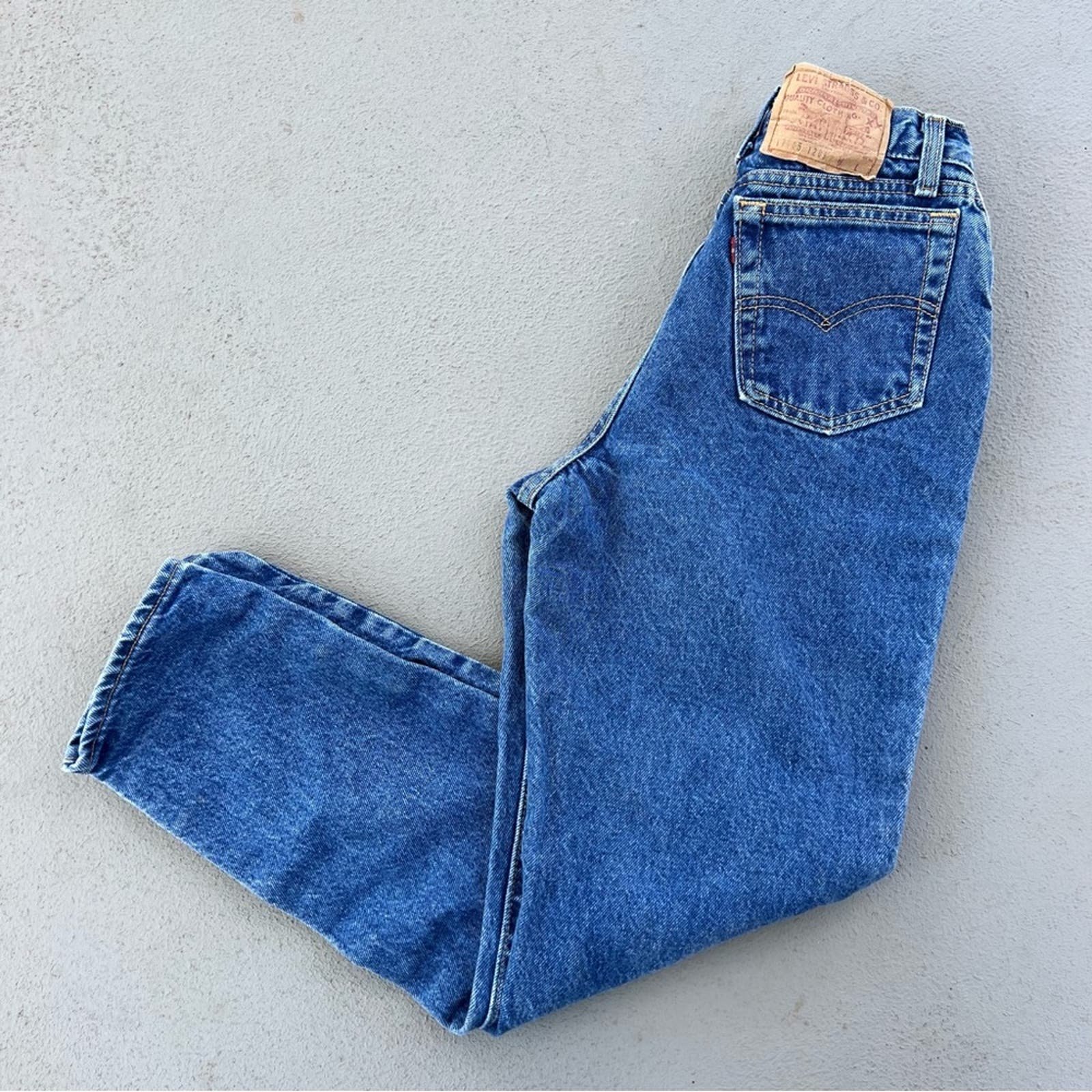 High quality Vintage 80s Levi’s women’s 505 jeans taper leg mom style size 9 K9oq8D8Lb Cheap