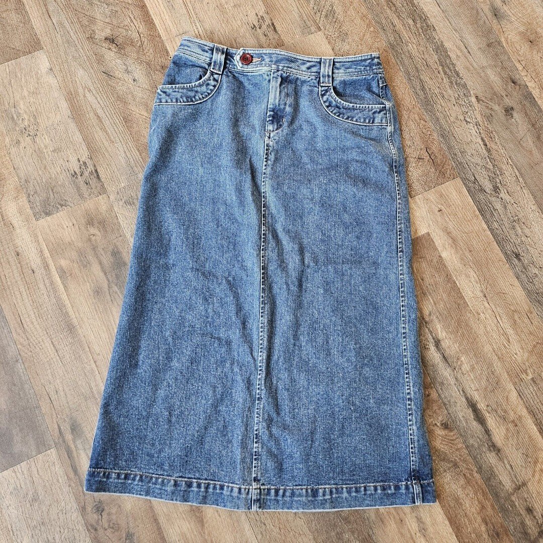 Nice Sonoma Women´s Petite 4 denim midi skirt. In perfect condition. Cotton pofGFxItr no tax