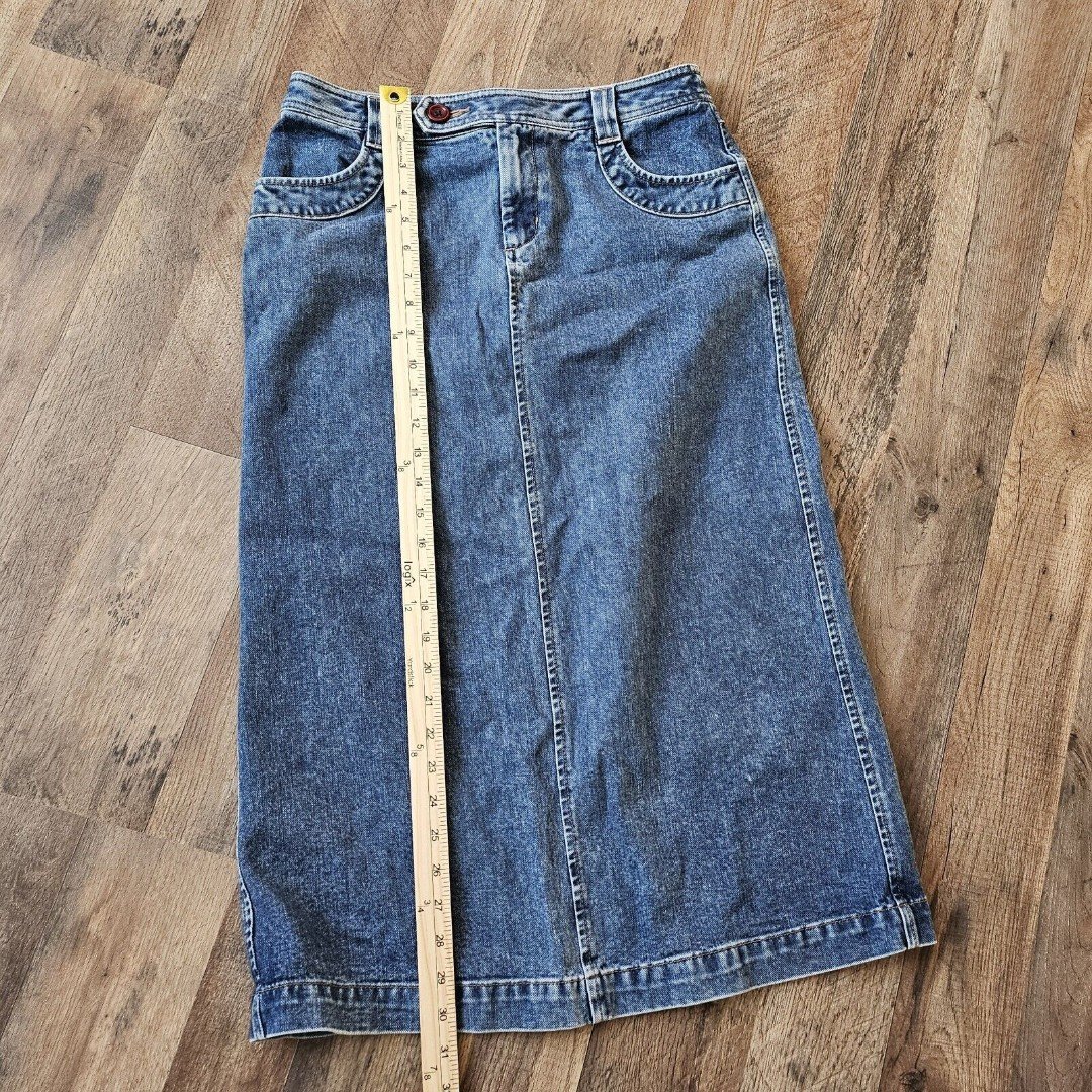 Nice Sonoma Women´s Petite 4 denim midi skirt. In perfect condition. Cotton pofGFxItr no tax