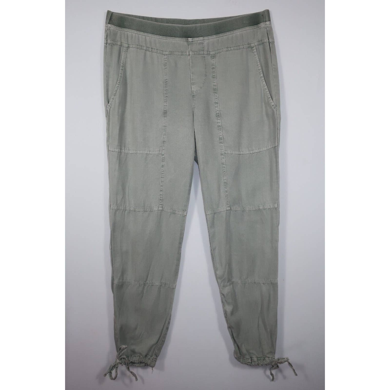 High quality XCVI Sage Green Pants Pull On Elastic Draw
