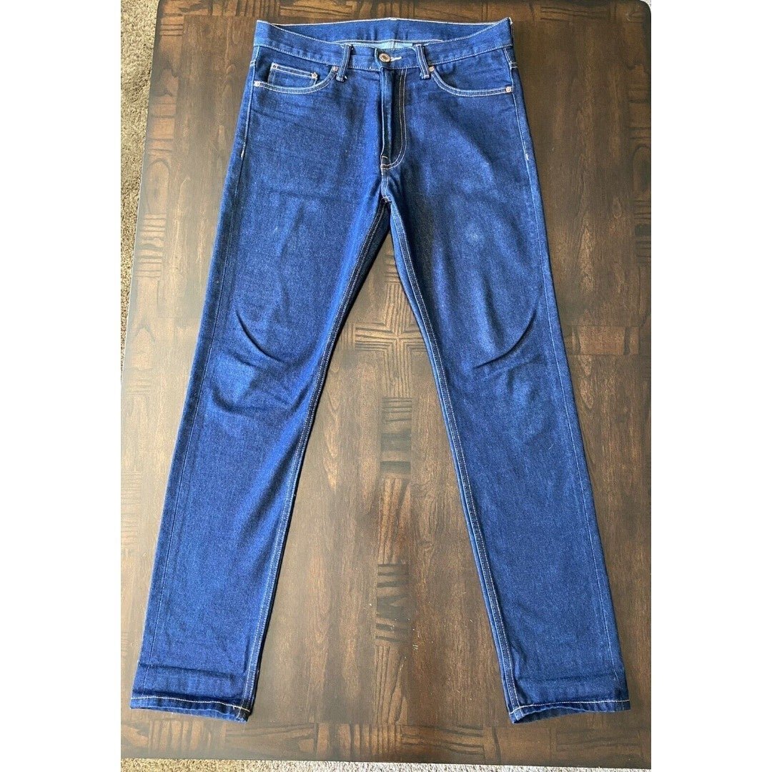 High quality H&M Mid Waist Straight Leg Slim Coupe Etroite Denim Jeans Women´s Size 31 jpE8Y7kaU Zero Profit 