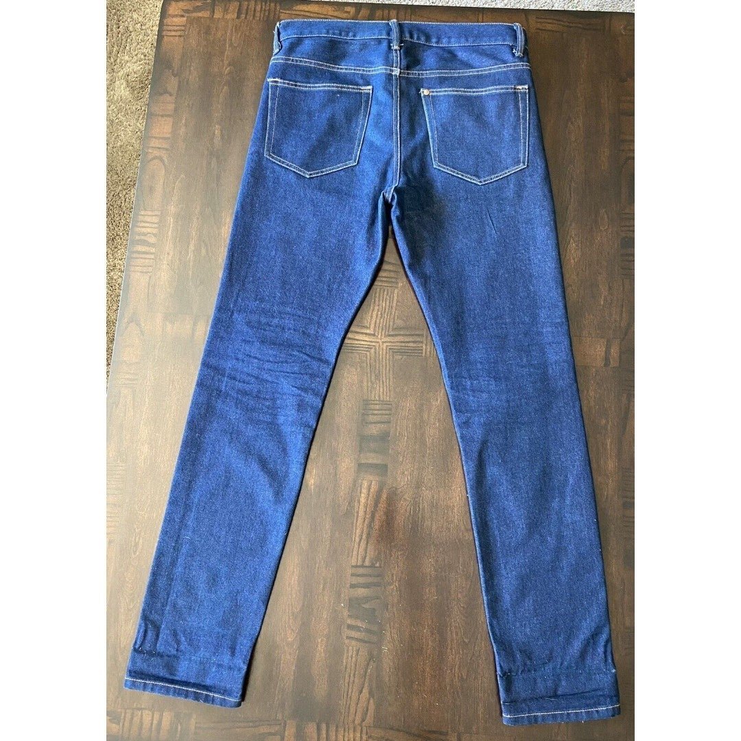 High quality H&M Mid Waist Straight Leg Slim Coupe Etroite Denim Jeans Women´s Size 31 jpE8Y7kaU Zero Profit 