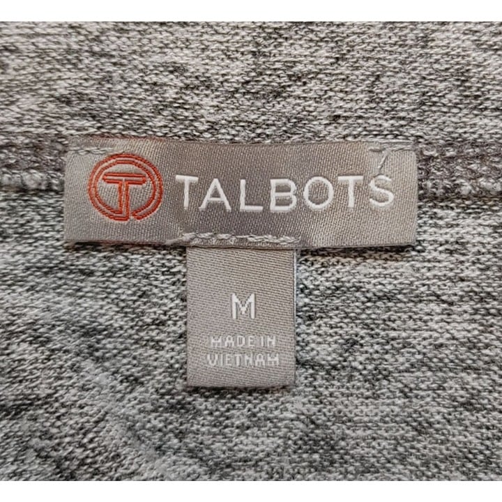 Promotions  TALBOTS Womens M Gray Marled Long Sleeve Knit Cowl Turtle Neck Sweater MjcZ9MNg9 Online Shop