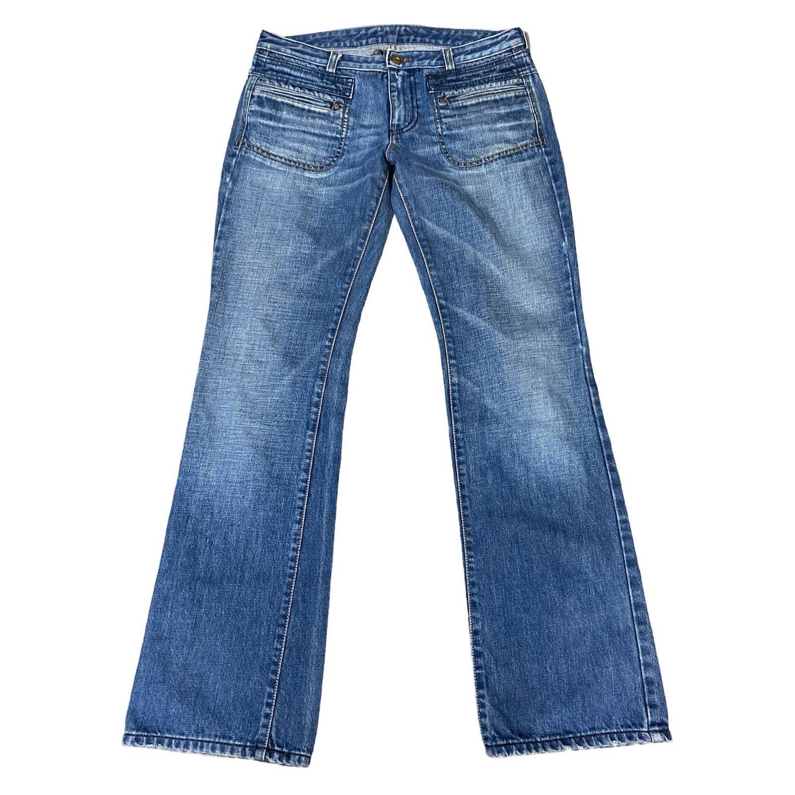 Gorgeous Diesel Vintage Women´s Mid-Rise Flare Denim Jeans Regular-Fit Blue Size 28 LfCfust2a Online Shop