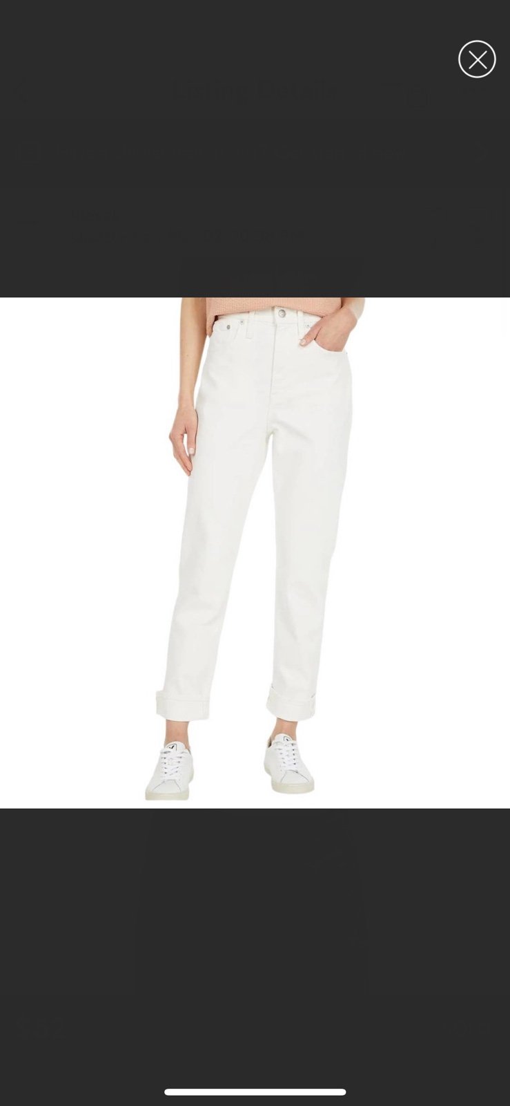 Simple Madewell the highrise slim boy jean nwt 25T jR1s