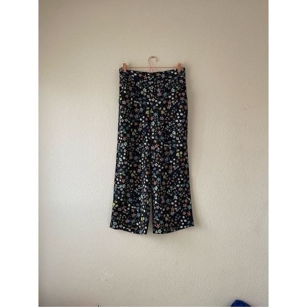 Comfortable Loft cropped floral pants size small iuOplVKYn US Outlet