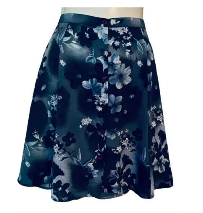 Discounted Women Floral Skirt Size 13/14 nQCrCwqge High Quaity