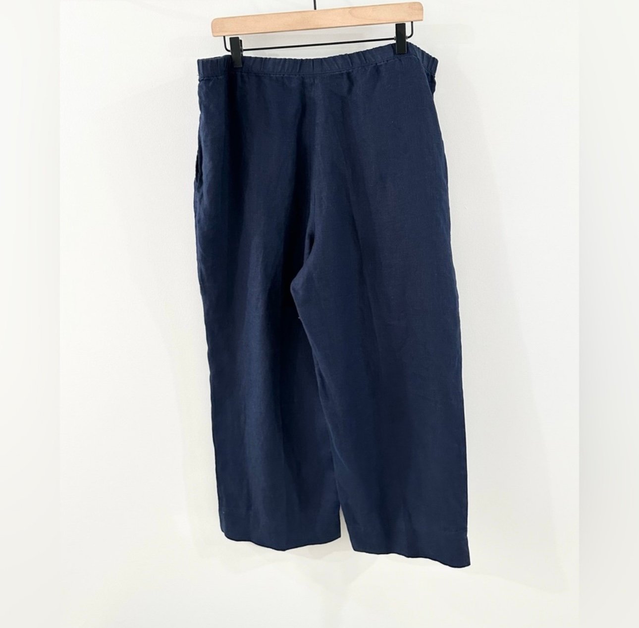Fashion J. Jill Love Linen Pull On Linen Pants Blue Size Large jQI72iTAw Store Online