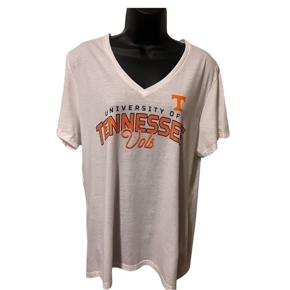Factory Direct  NWT Fanatics NCAA XL Tennessee Volunteers Secondary Play T-Shirt White V-Neck ILHCMZNSs Hot Sale