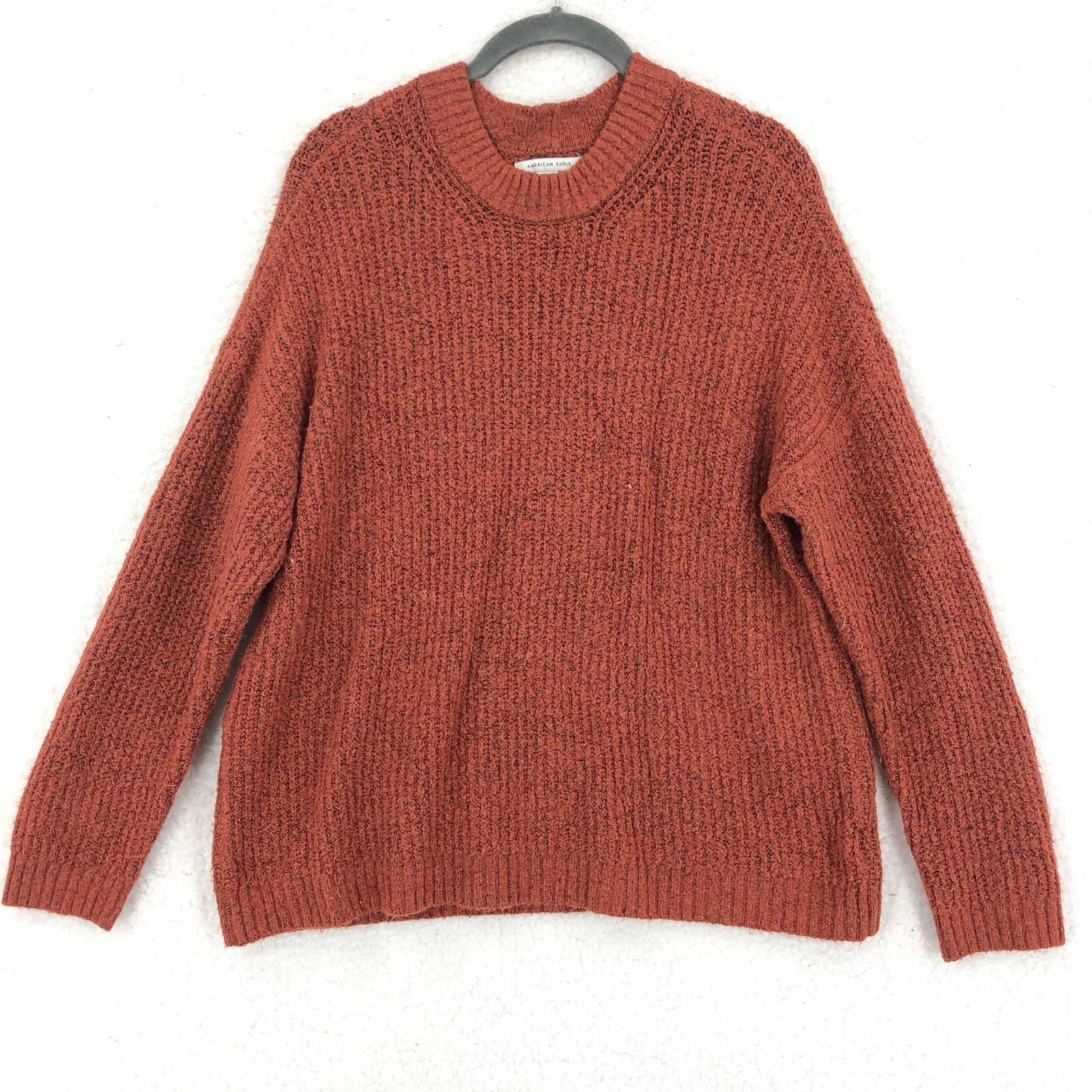 Elegant American Eagle Womens Sweater XS Rust Orange Ri