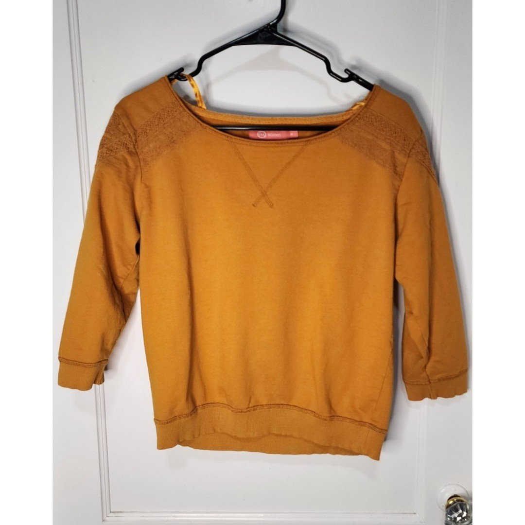 floor price Vintage C&A Women´s Yellow Short Sweater Top Size M jh52VV9O3 online store