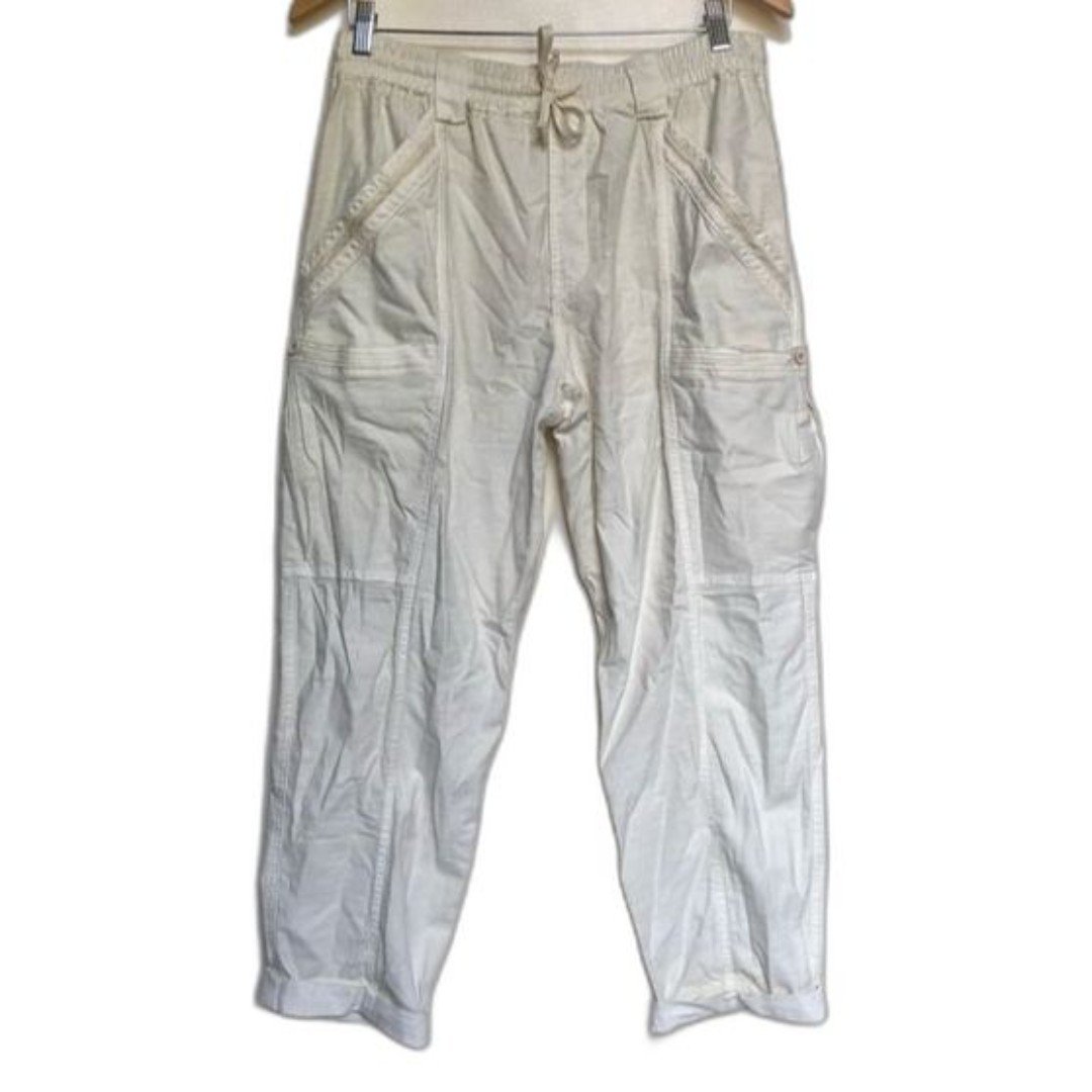 the Lowest price Anthropologie Cream Utility Pants NWT 