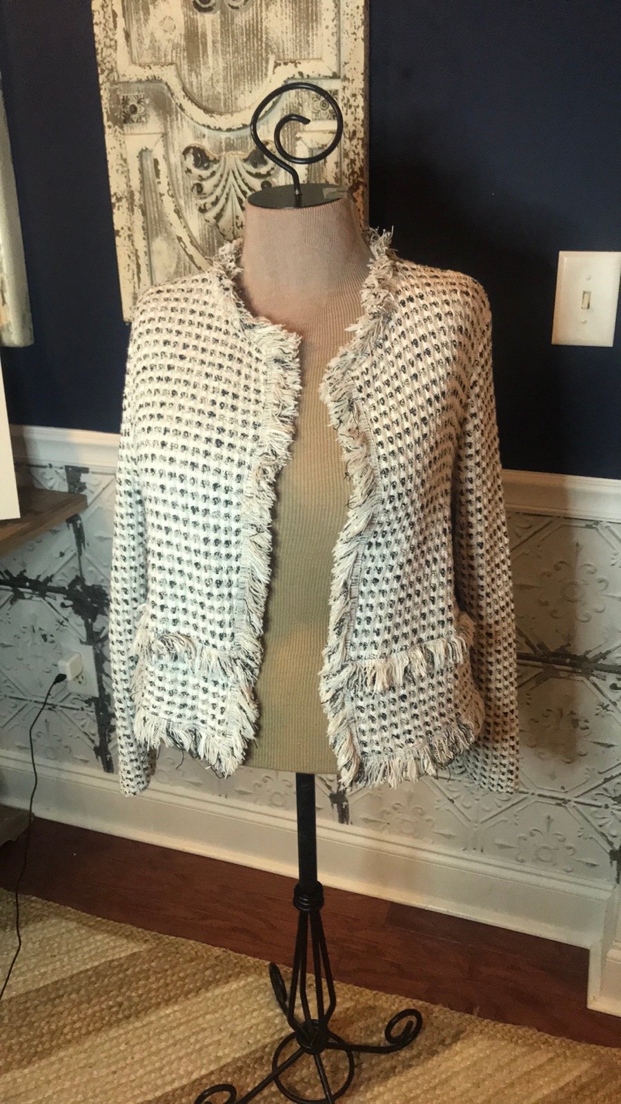 cheapest place to buy  Chicos Jacket/Cardigan sz 16 lCM