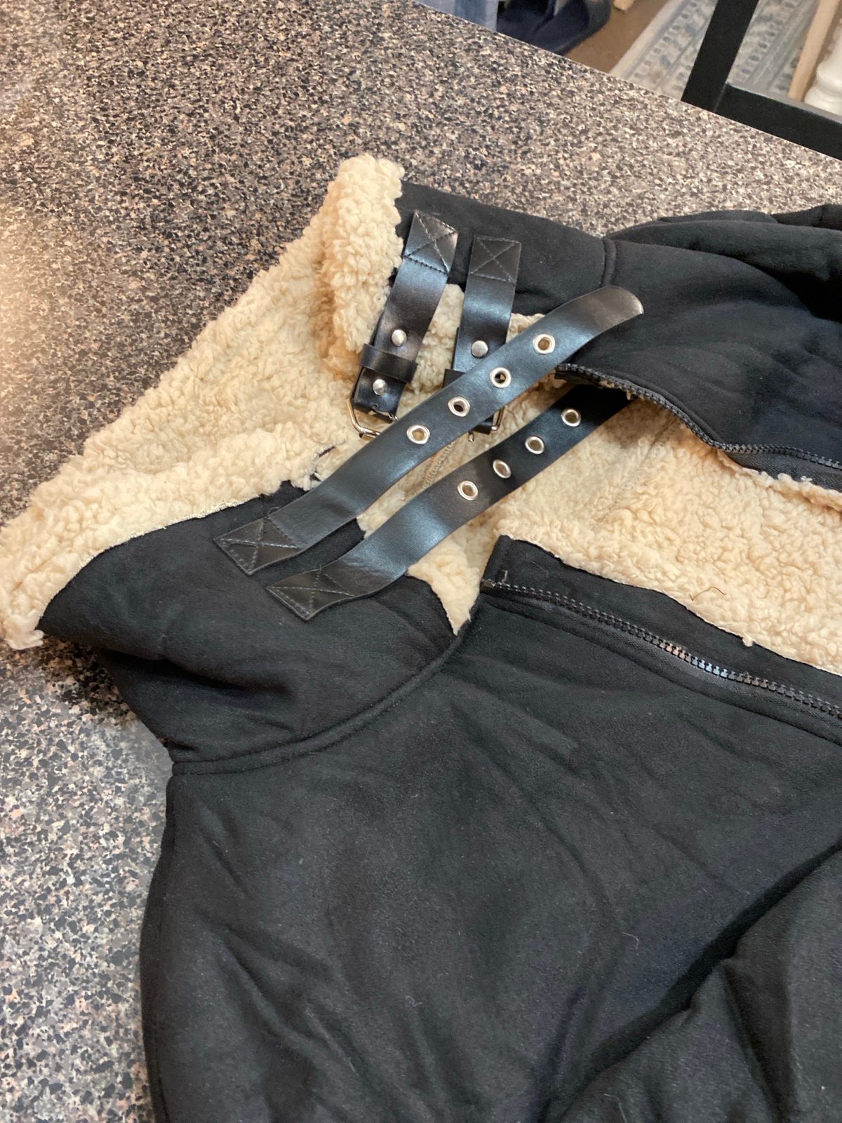 Authentic Women’s 2XL jacket Sherpa lined in black JTMU52bZH for sale