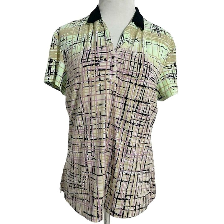 reasonable price Jamie Sadock Large Golf Polo Shirt Top