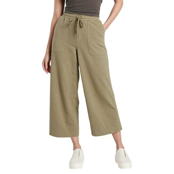 floor price Athleta Pants Heathered Farallon Wide Leg Crop Shadow Olive Green Size 2 OgGTSMqLd just for you